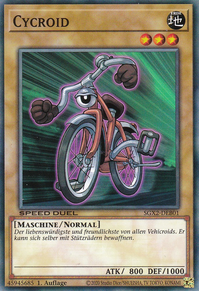 Cycroid - SGX2-DEB01 - Common - Deutsch - 1. Auflage - Speed Duel GX: Midterm Paradox