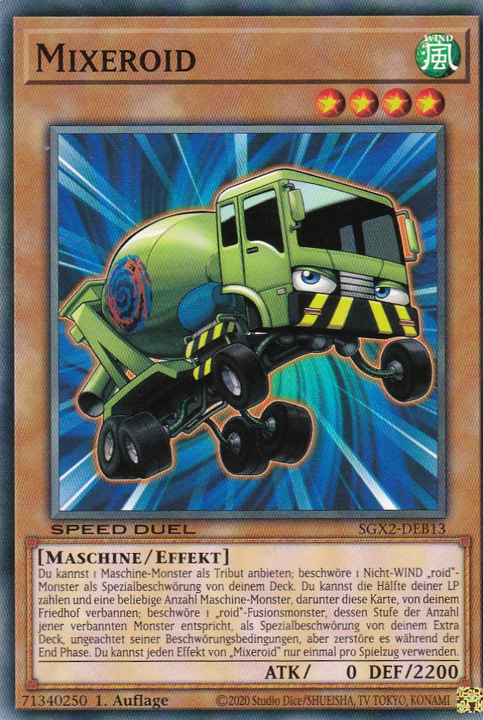 Mixeroid - SGX2-DEB13 - Common - Deutsch - 1. Auflage - Speed Duel GX: Midterm Paradox
