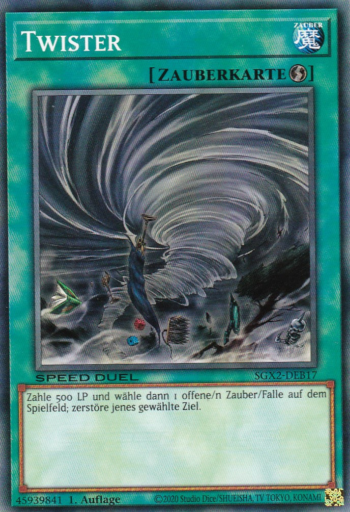 Twister - SGX2-DEB17 - Common - Deutsch - 1. Auflage - Speed Duel GX: Midterm Paradox