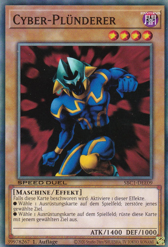 Cyber-Plünderer - SBC1-DEE09 - Common - 1. Auflage - Deutsch - Speed Duel: Streets of Battle City