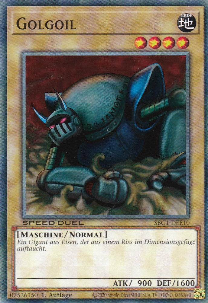 Golgoil - SBC1-DEE10 - Common - 1. Auflage - Deutsch - Speed Duel: Streets of Battle City
