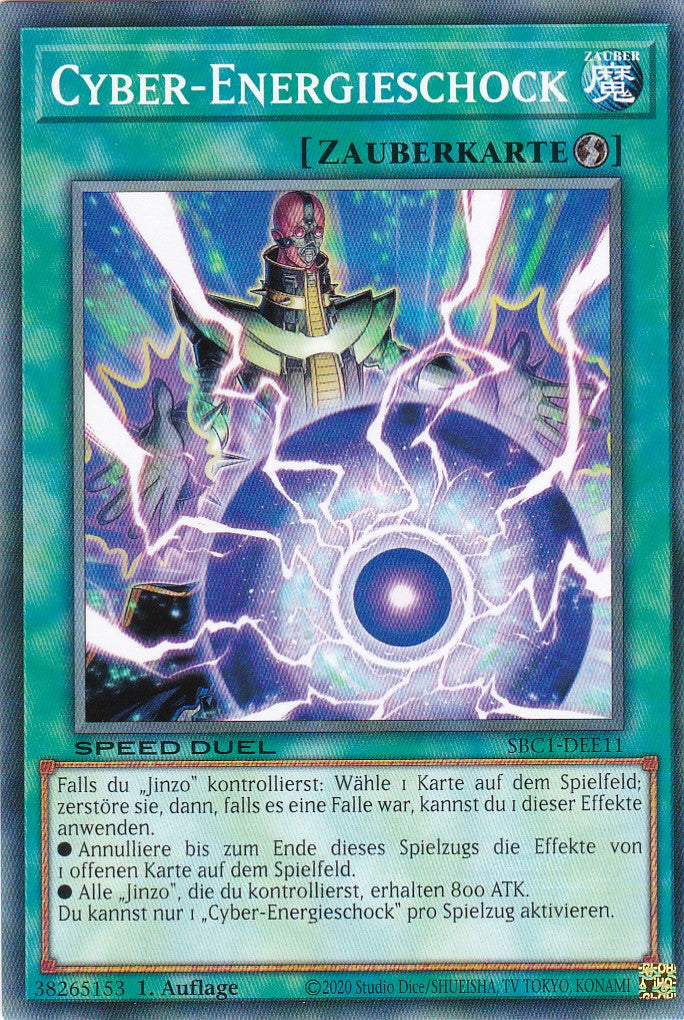 Cyber-Energieschock - SBC1-DEE11 - Common - 1. Auflage - Deutsch - Speed Duel: Streets of Battle City