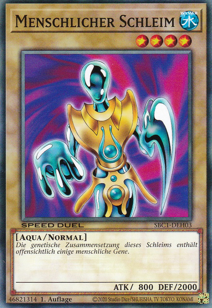 Menschlicher Schleim - SBC1-DEH03 - Common - 1. Auflage - Deutsch - Speed Duel: Streets of Battle City
