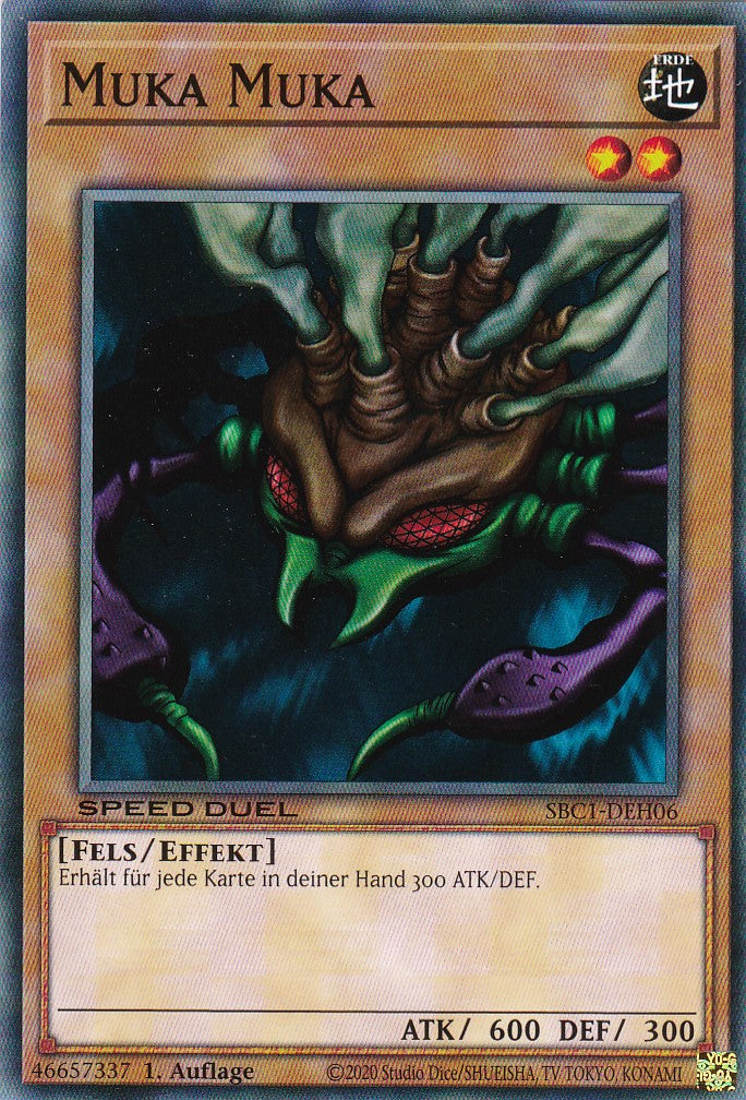 Muka Muka - SBC1-DEH06 - Common - 1. Auflage - Deutsch - Speed Duel: Streets of Battle City