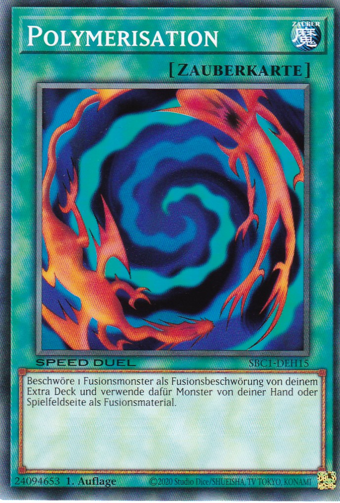 Polymerisation - SBC1-DEH15 - Common - 1. Auflage - Deutsch - Speed Duel: Streets of Battle City