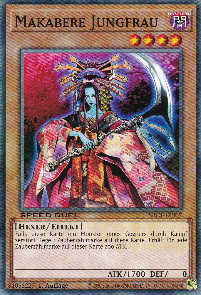 Makabere Jungfrau - SBC1-DEI07 - Common - 1. Auflage - Deutsch - Speed Duel: Streets of Battle City