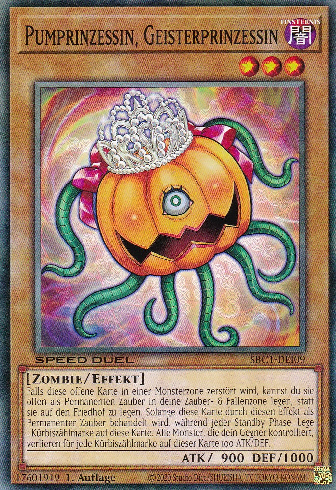 Pumprinzessin, Geisterprinzessin - SBC1-DEI09 - Common - 1. Auflage - Deutsch - Speed Duel: Streets of Battle City