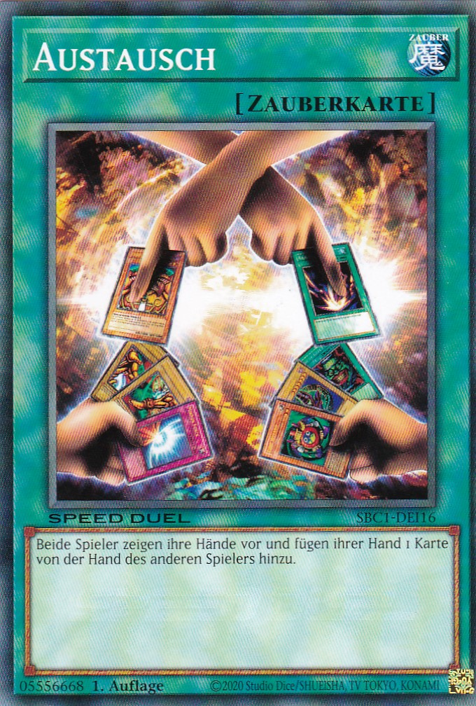 Austausch - SBC1-DEI16 - Common - 1. Auflage - Deutsch - Speed Duel: Streets of Battle City