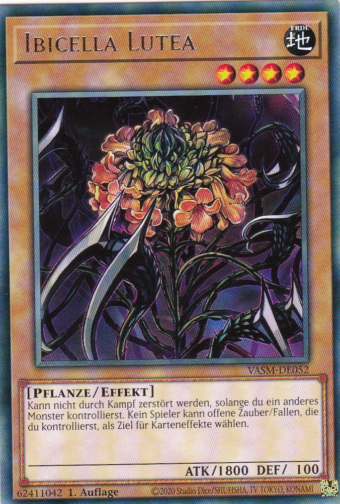 Ibicella Lutea - VASM-DE052 - Rare - 1. Auflage - Deutsch - Einzelkarte aus: Valiant Smashers