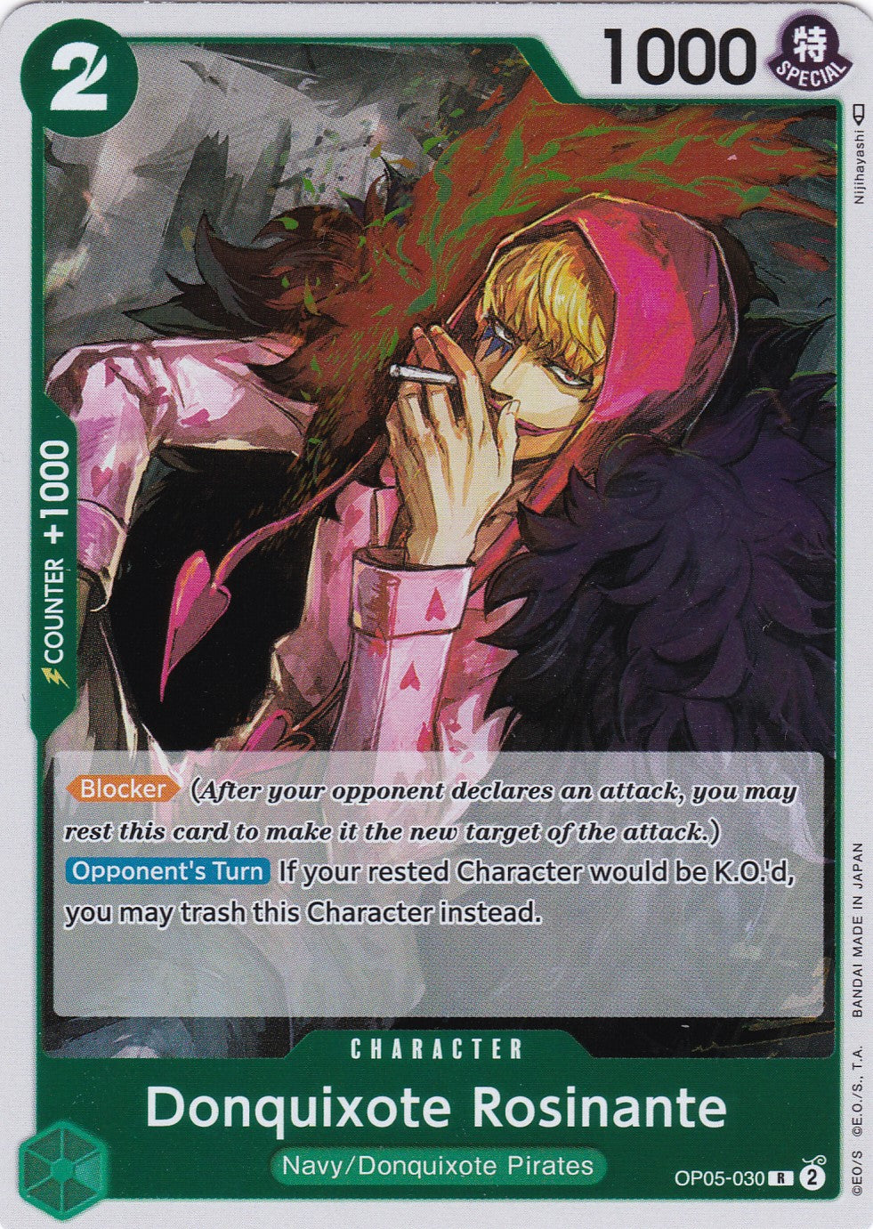 Donquixote Rosinante (OP05-030) - Rare - Awakening of the New