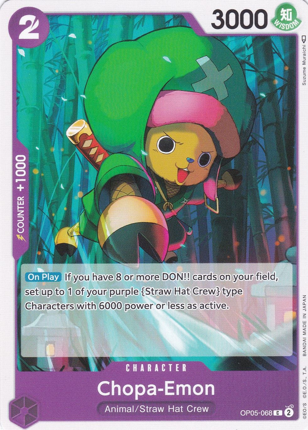 Chopa-Emon (OP05-068) - Common - Awakening of the New