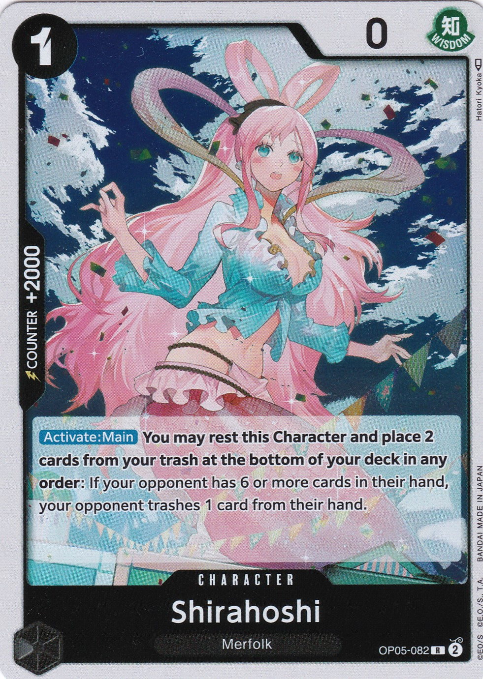 Shirahoshi (OP05-082) - Rare - Awakening of the New