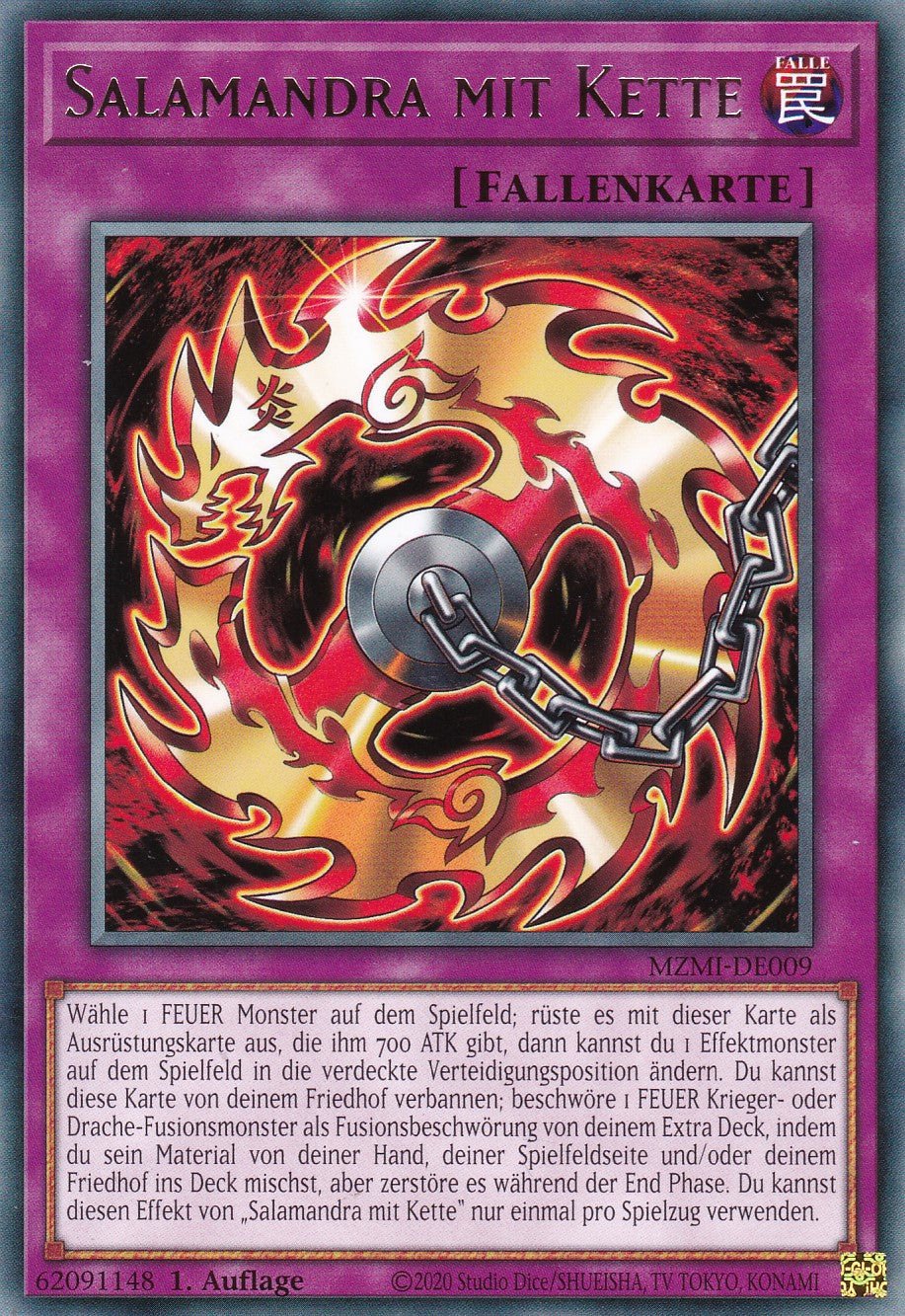 Salamandra mit Kette - MZMI-DE009 - Rare - 1. Auflage - Rare - Maze of Millennia