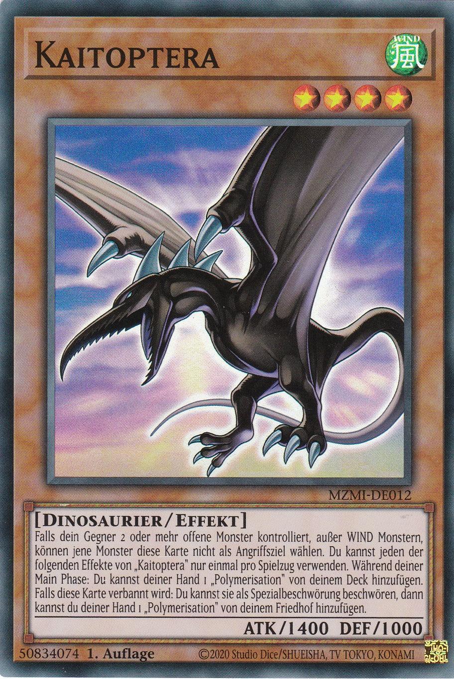 Kaitoptera - MZMI-DE012 - Super Rare - 1. Auflage - Super Rare - Maze of Millennia