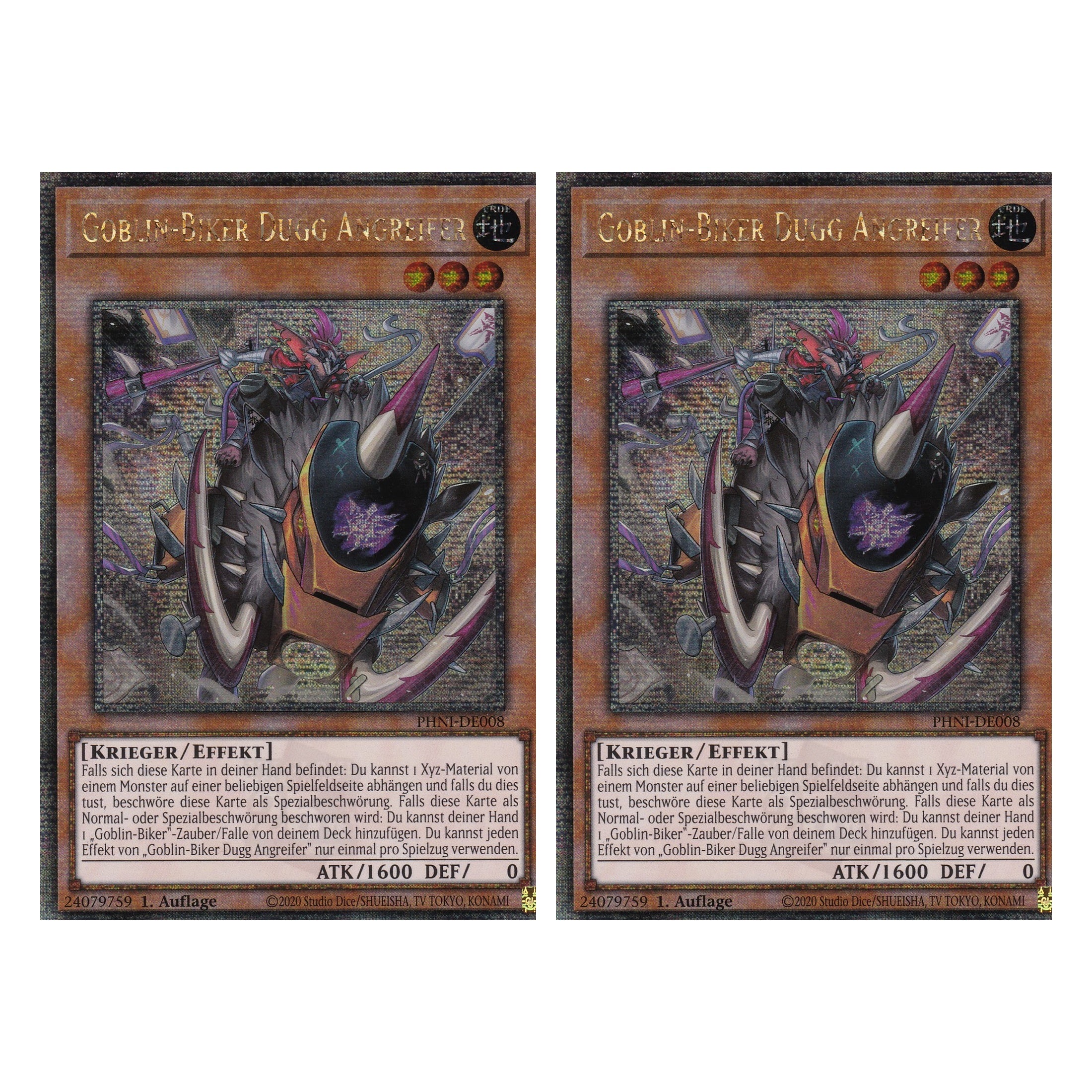 Allerletztes Angebot - PHNI-DE100 - Common - Deutsch - 1. Auflage - Phantom Nightmare - Duo Set (2 Stück) - Yu-Gi-Oh!