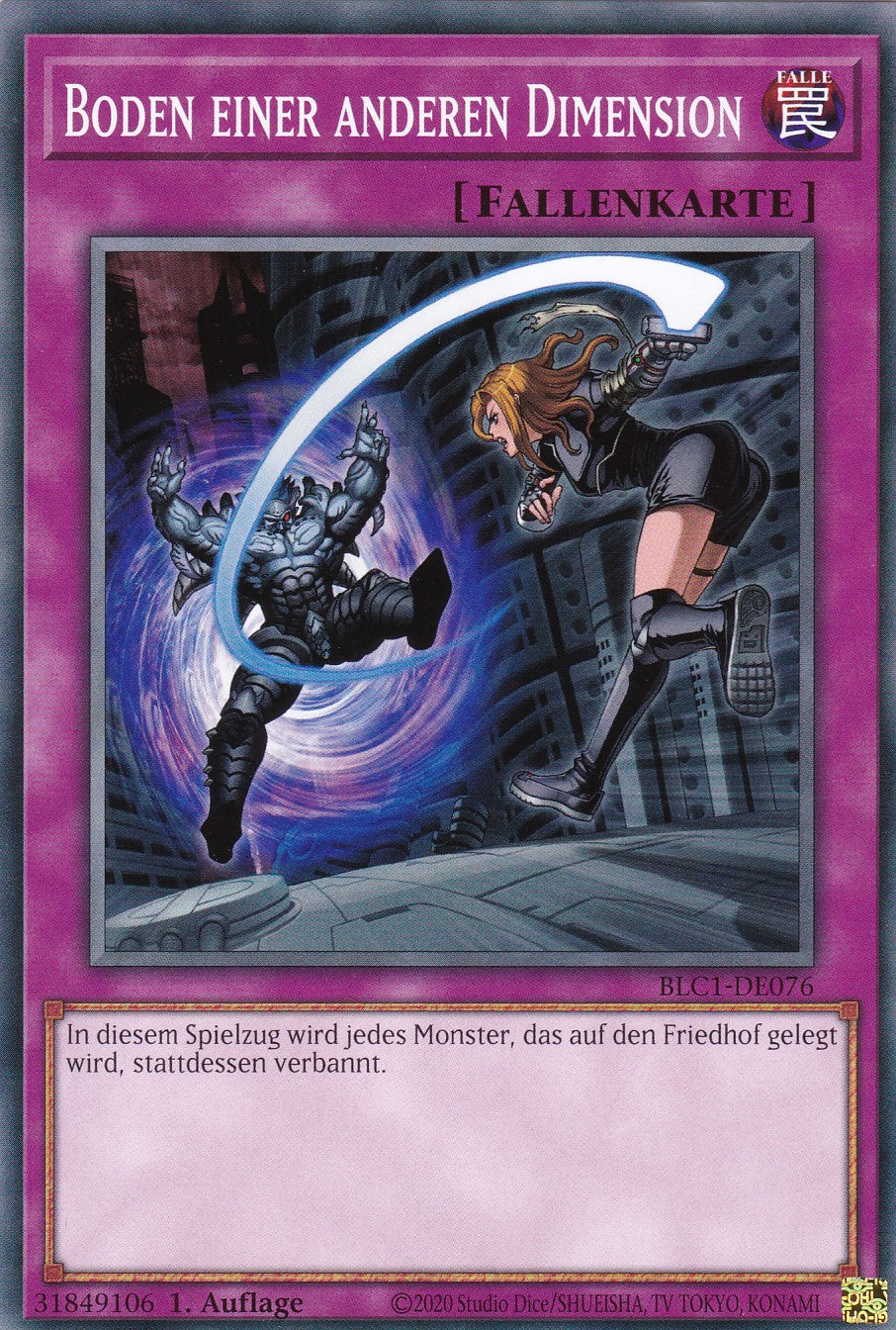 Boden einer anderen Dimension - BLC1-DE076 - Common - 1. Auflage - DEUTSCH - Battles of Legends: Chapter 1