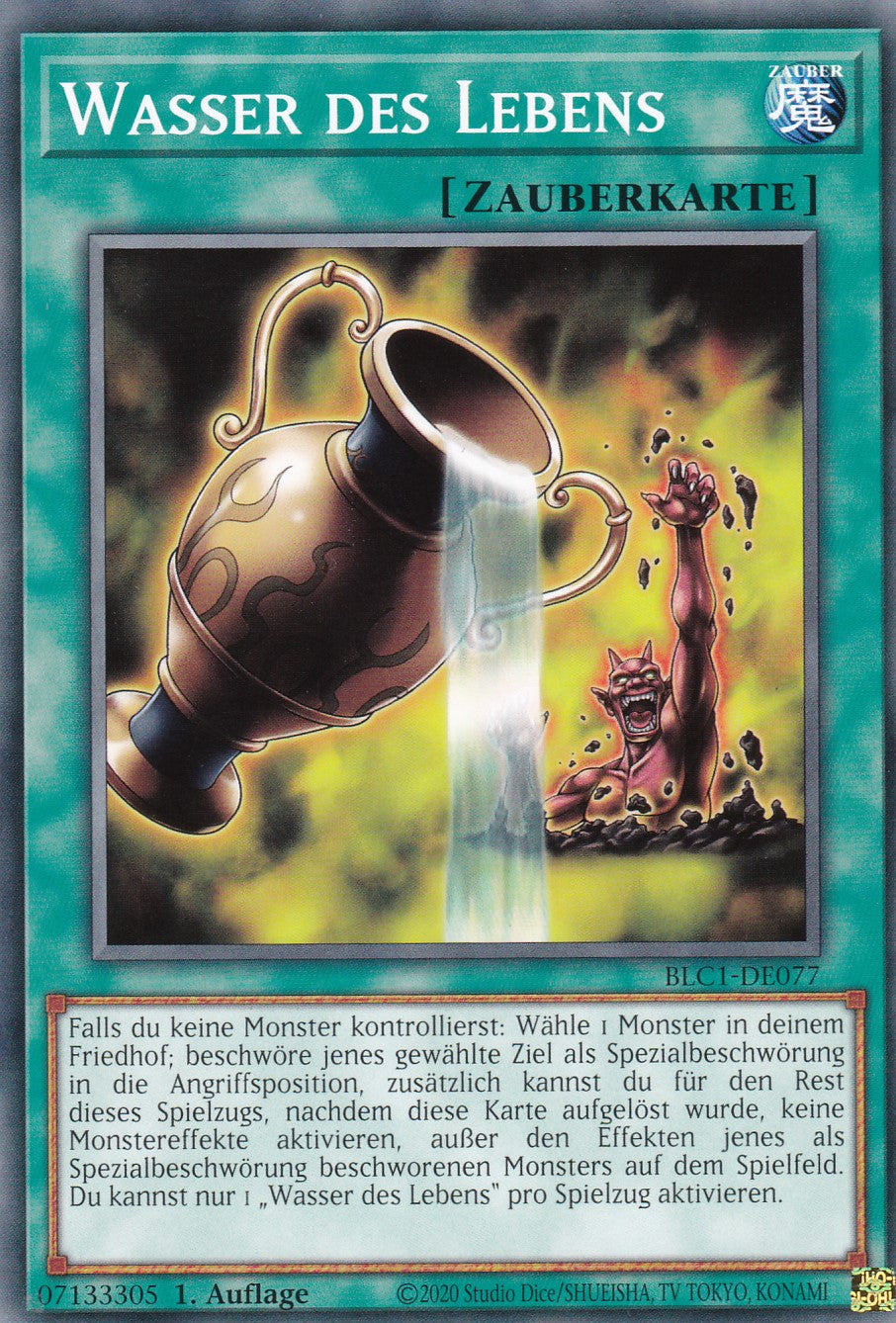 Wasser des Lebens - BLC1-DE077 - Common - 1. Auflage - DEUTSCH - Battles of Legends: Chapter 1