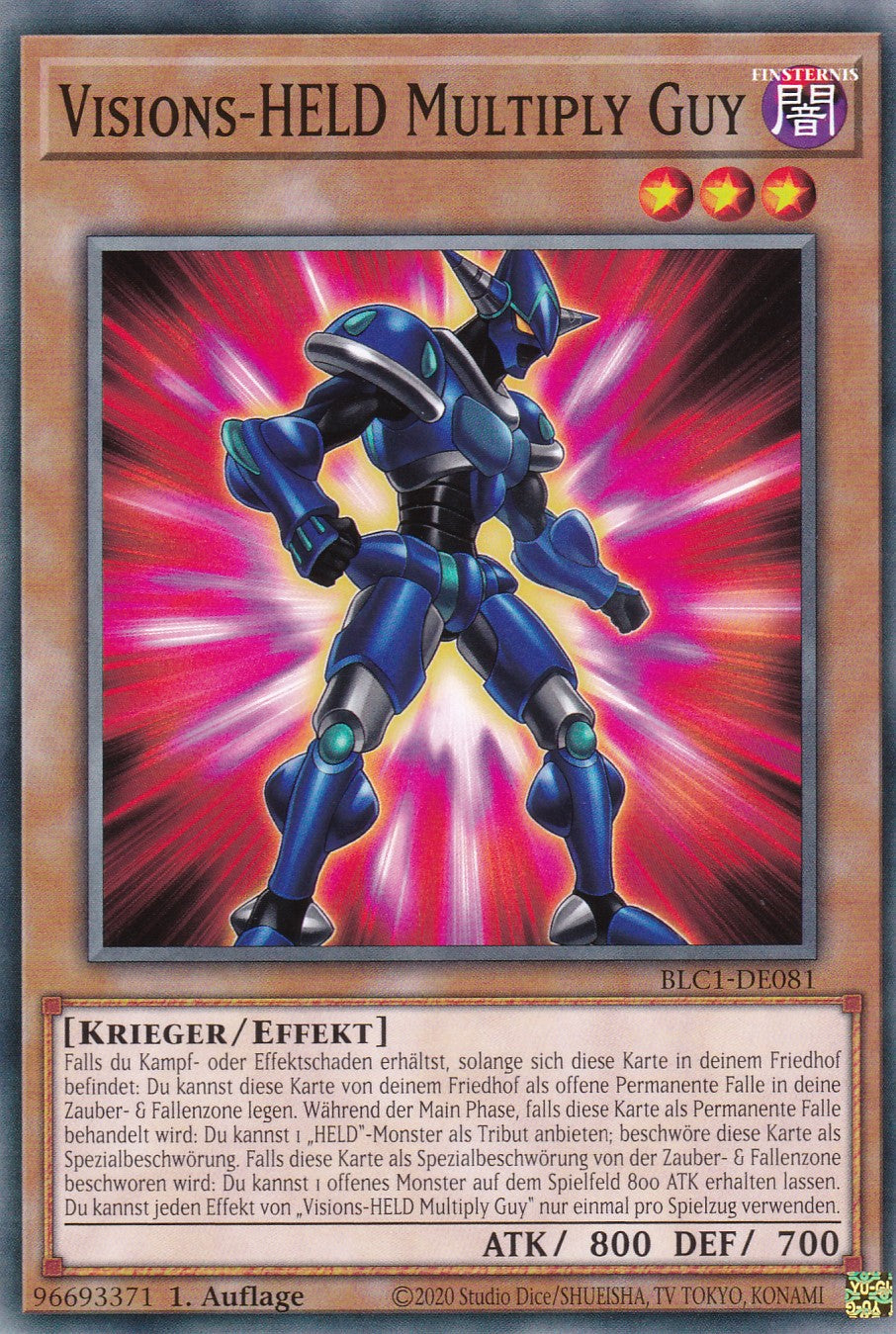 Visions-HELD Multiply Guy - BLC1-DE081 - Common - 1. Auflage - DEUTSCH - Battles of Legends: Chapter 1