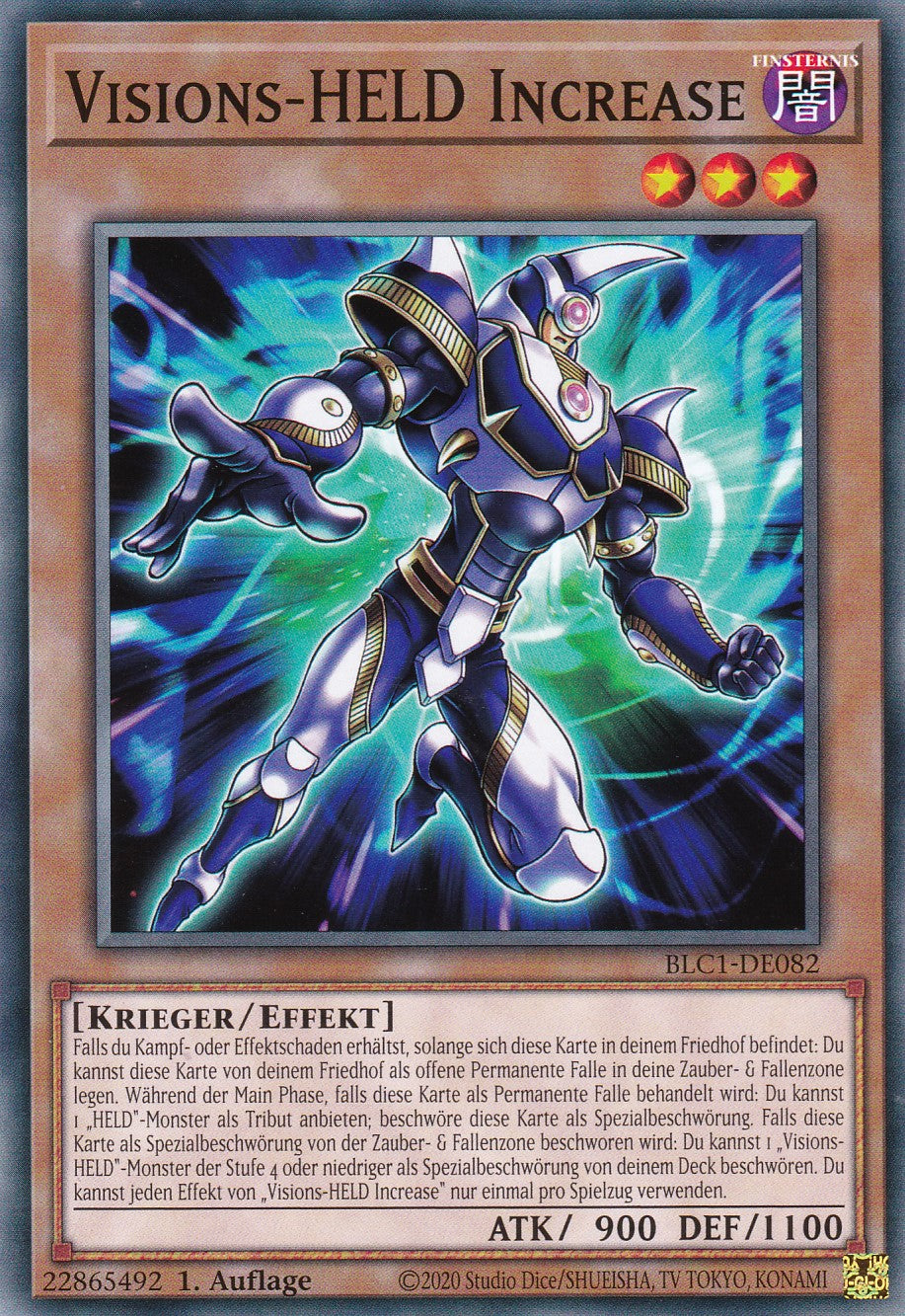 Visions-HELD Increase - BLC1-DE082 - Common - 1. Auflage - DEUTSCH - Battles of Legends: Chapter 1