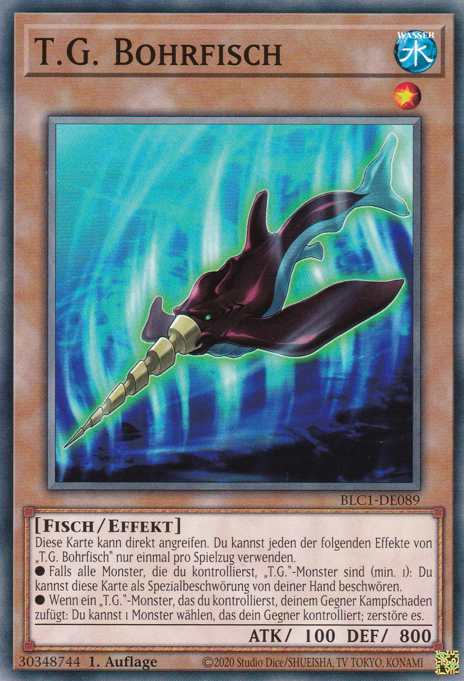 T.G. Bohrfisch - BLC1-DE089 - Common - 1. Auflage - DEUTSCH - Battles of Legends: Chapter 1