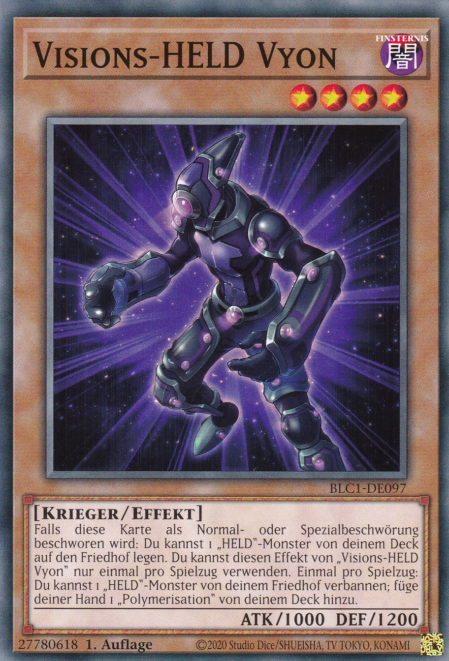 Visions-HELD Vyon - BLC1-DE097 - Common - 1. Auflage - DEUTSCH - Battles of Legends: Chapter 1