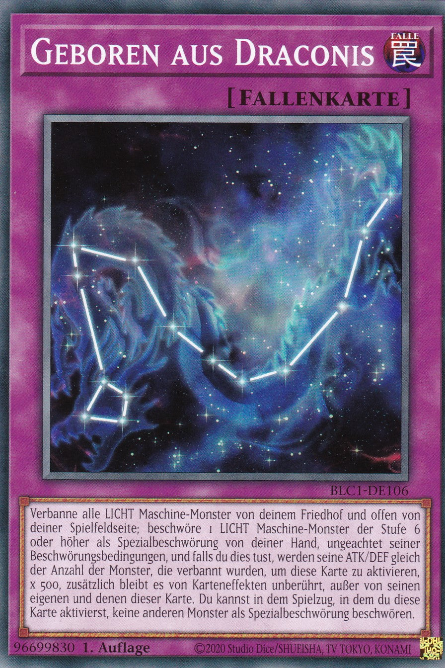 Geboren aus Draconis - BLC1-DE106 - Common - 1. Auflage - DEUTSCH - Battles of Legends: Chapter 1
