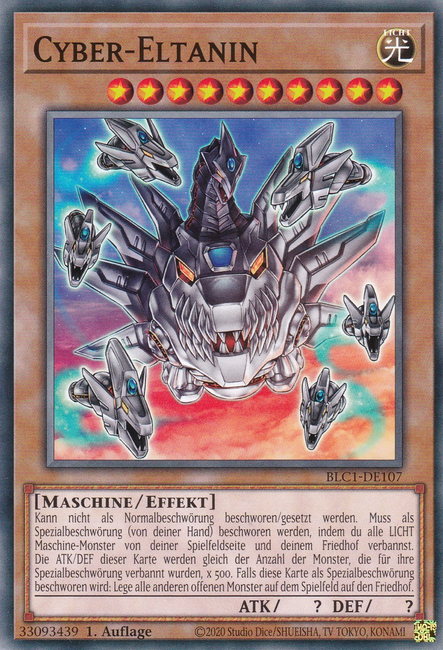 Cyber-Eltanin - BLC1-DE107 - Common - 1. Auflage - DEUTSCH - Battles of Legends: Chapter 1