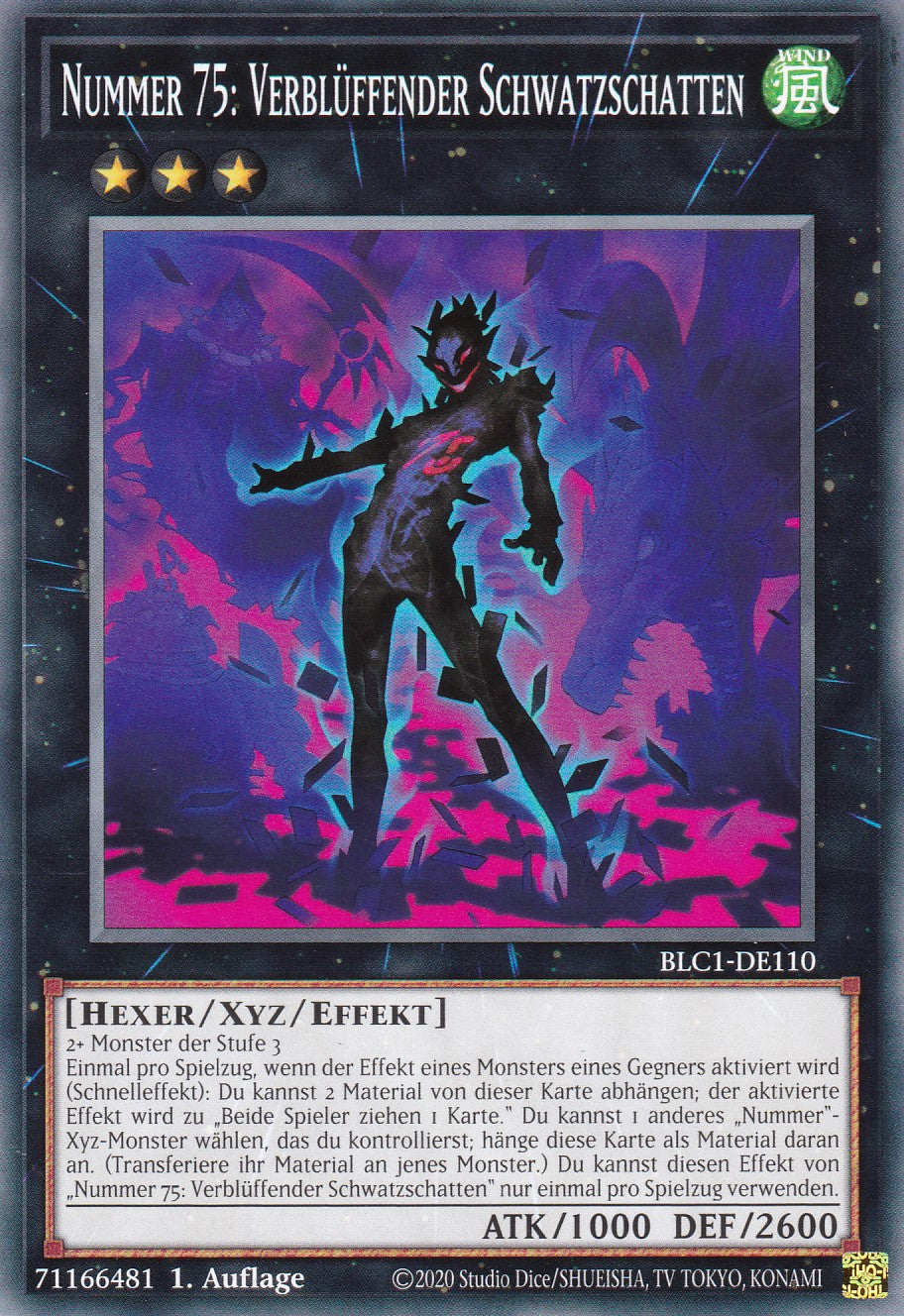 Nummer 75: Verblüffender Schwatzschatten - BLC1-DE110 - Common - 1. Auflage - DEUTSCH - Battles of Legends: Chapter 1