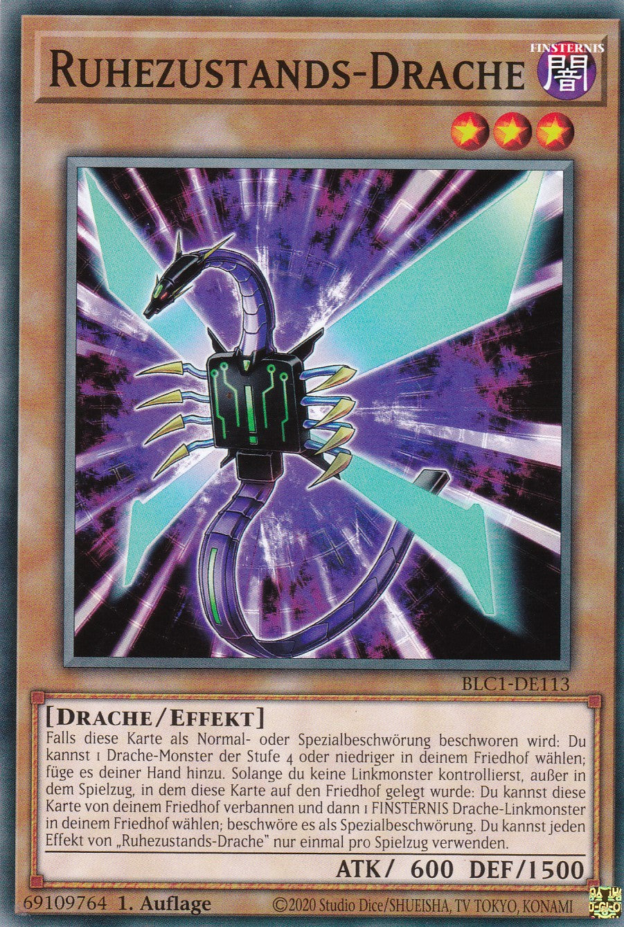 Ruhezustands-Drache - BLC1-DE113 - Common - 1. Auflage - DEUTSCH - Battles of Legends: Chapter 1