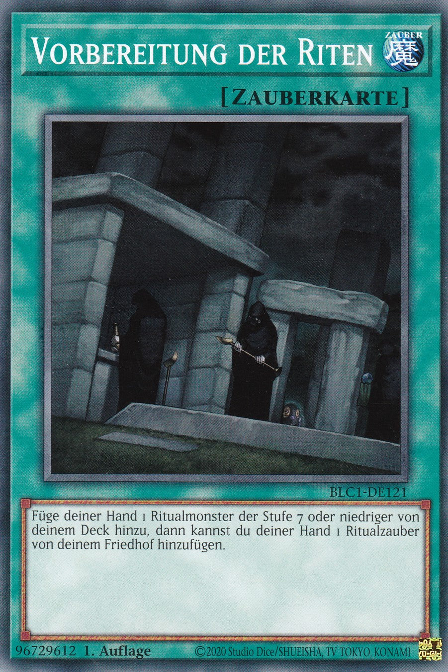 Vorbereitung der Riten - BLC1-DE121 - Common - 1. Auflage - DEUTSCH - Battles of Legends: Chapter 1