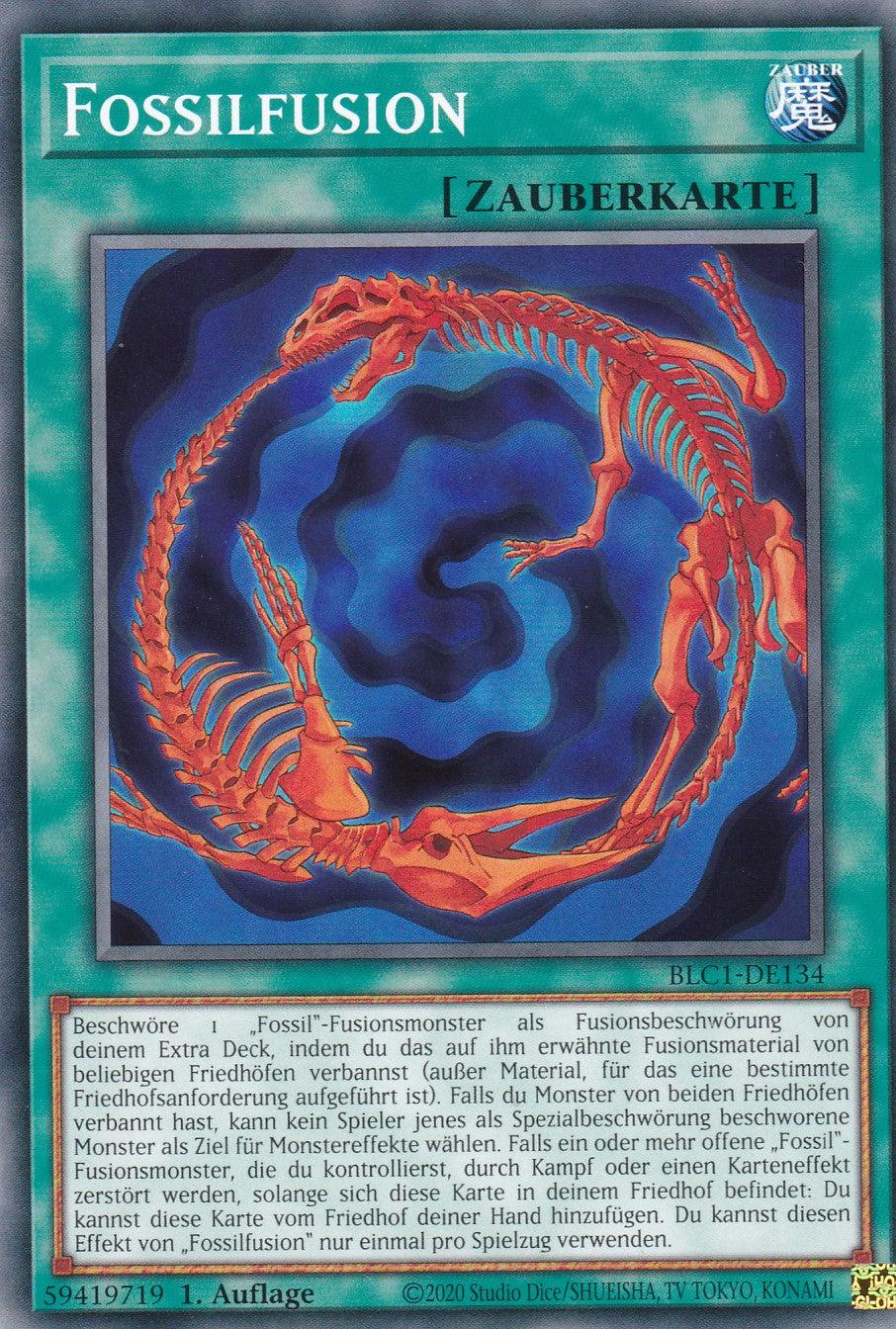Fossilfusion - BLC1-DE134 - Common - 1. Auflage - DEUTSCH - Battles of Legends: Chapter 1