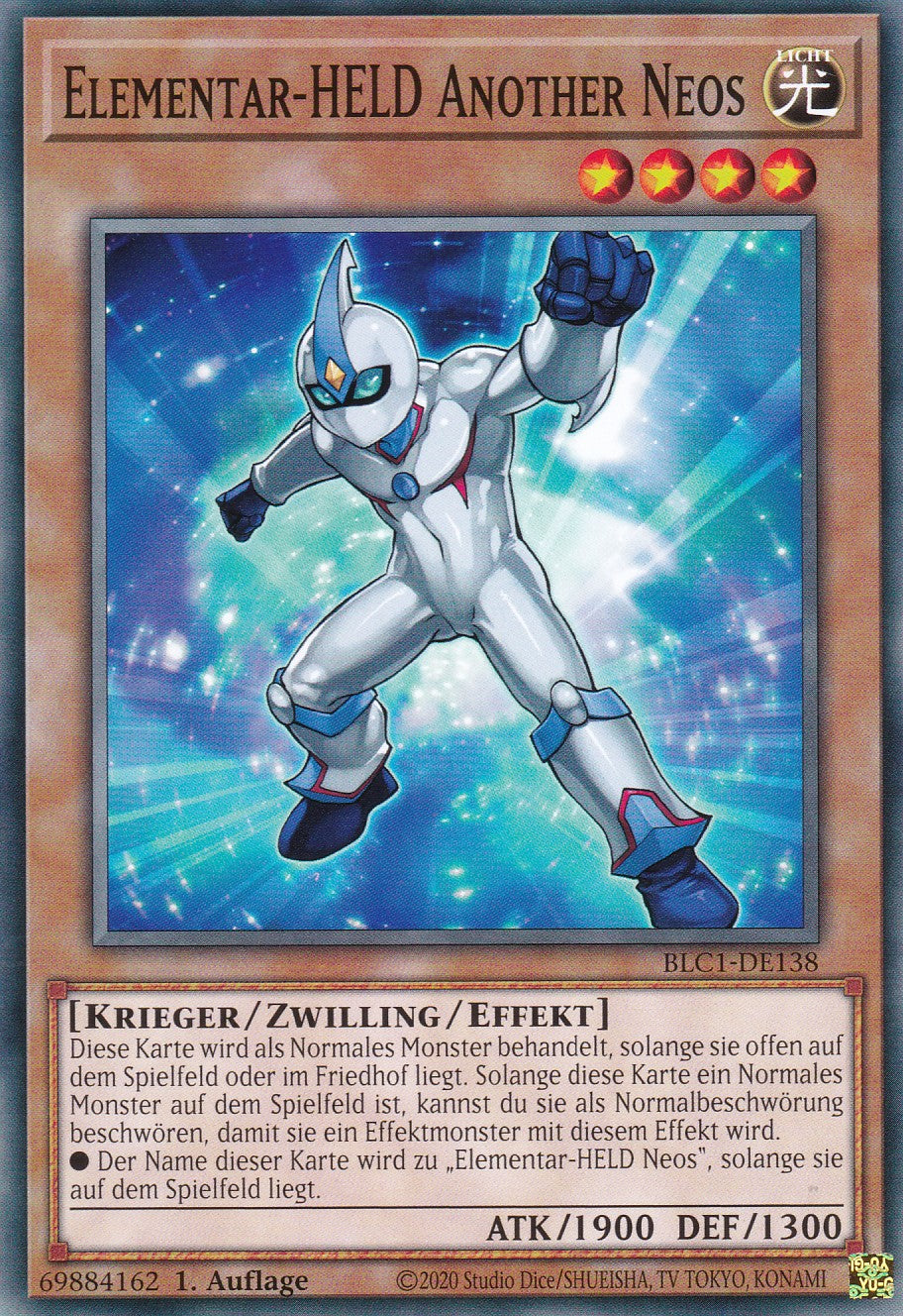 Elementar-HELD Another Neos - BLC1-DE138 - Common - 1. Auflage - DEUTSCH - Battles of Legends: Chapter 1