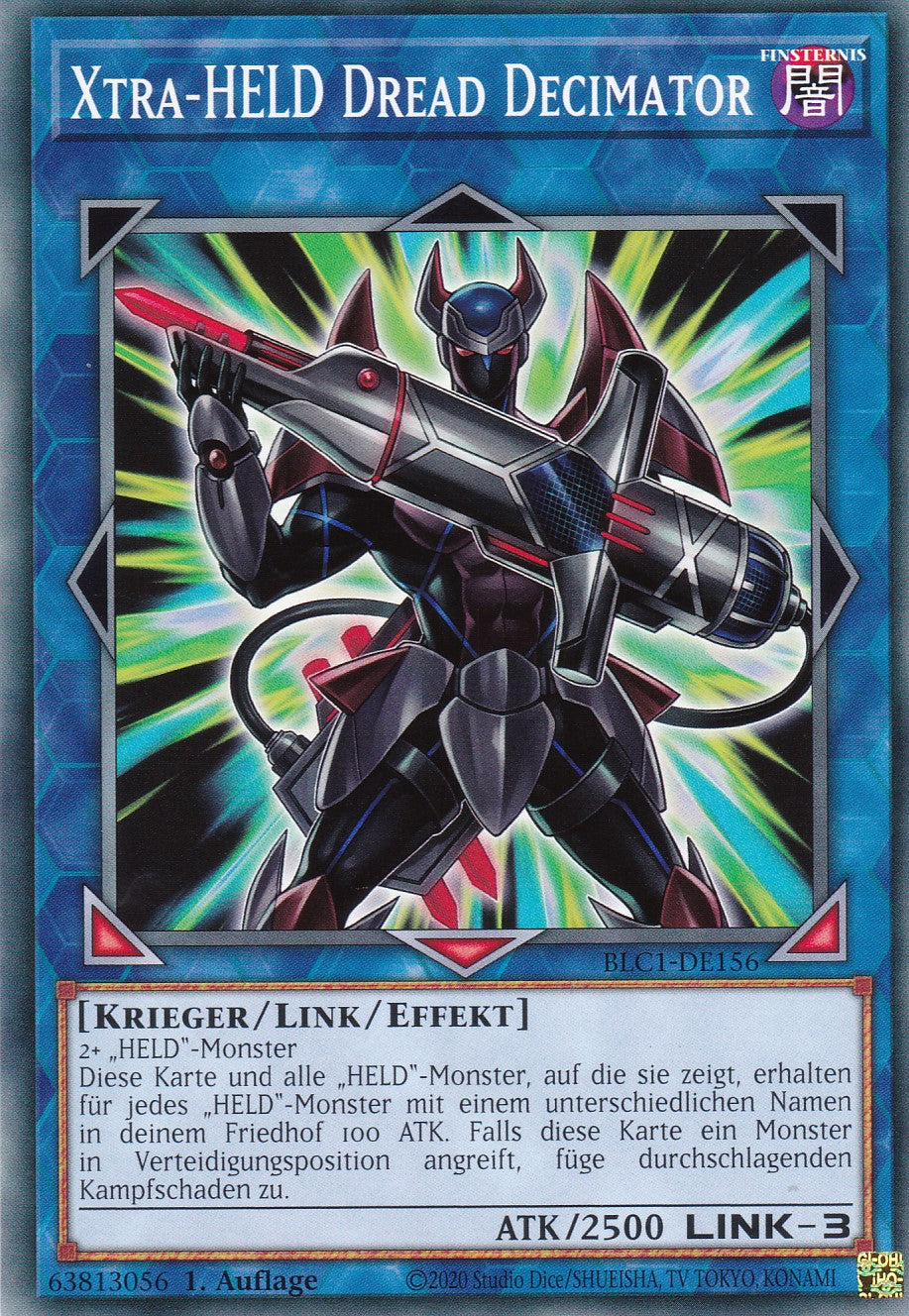 Xtra-HELD Dread Decimator - BLC1-DE156 - Common - 1. Auflage - DEUTSCH - Battles of Legends: Chapter 1