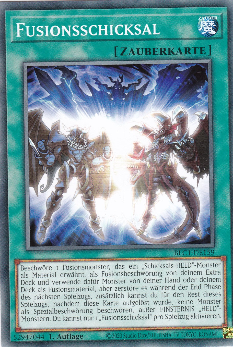 Fusionsschicksal - BLC1-DE159 - Common - 1. Auflage - DEUTSCH - Battles of Legends: Chapter 1