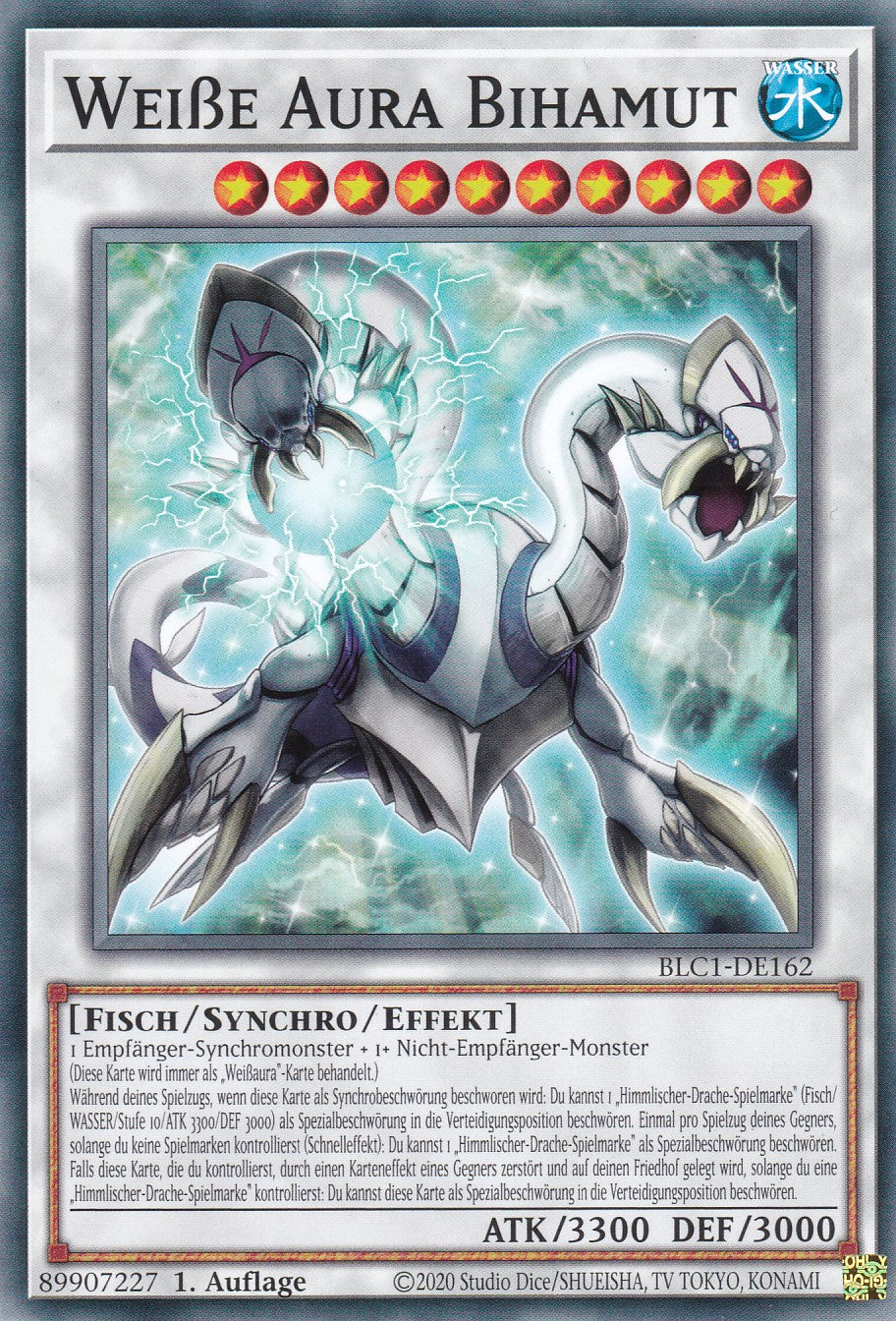 Weiße Aura Bihamut - BLC1-DE162 - Common - 1. Auflage - DEUTSCH - Battles of Legends: Chapter 1
