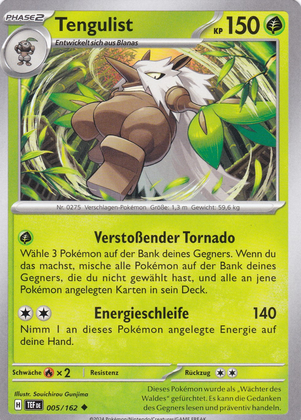 Tengulist - 5 / 218 - Uncommon - Gewalten der Zeit - Pokemon