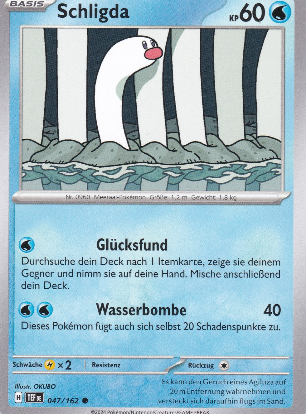 Schligda - 47 / 218 - Common - Gewalten der Zeit - Pokemon