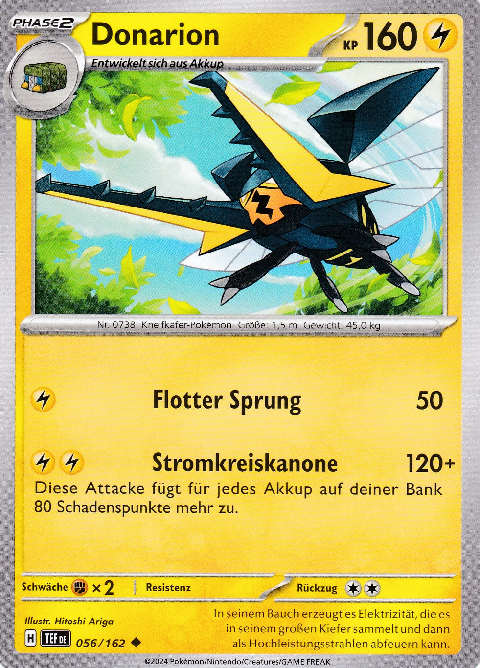 Donarion - 56 / 218 - Uncommon - Gewalten der Zeit - Pokemon