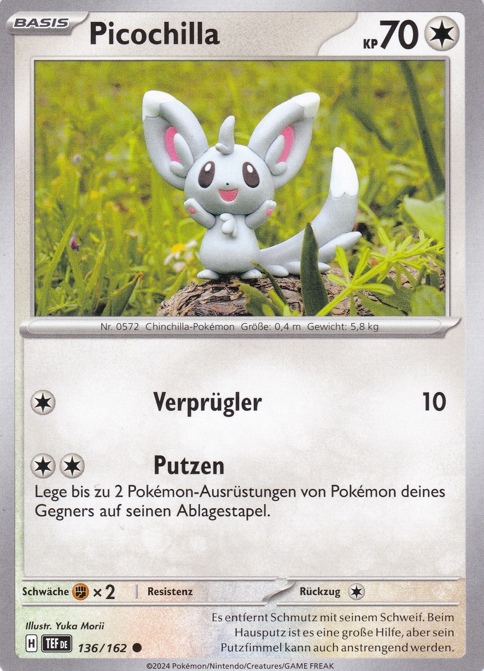Picochilla - 136 / 218 - Uncommon - Gewalten der Zeit - Pokemon