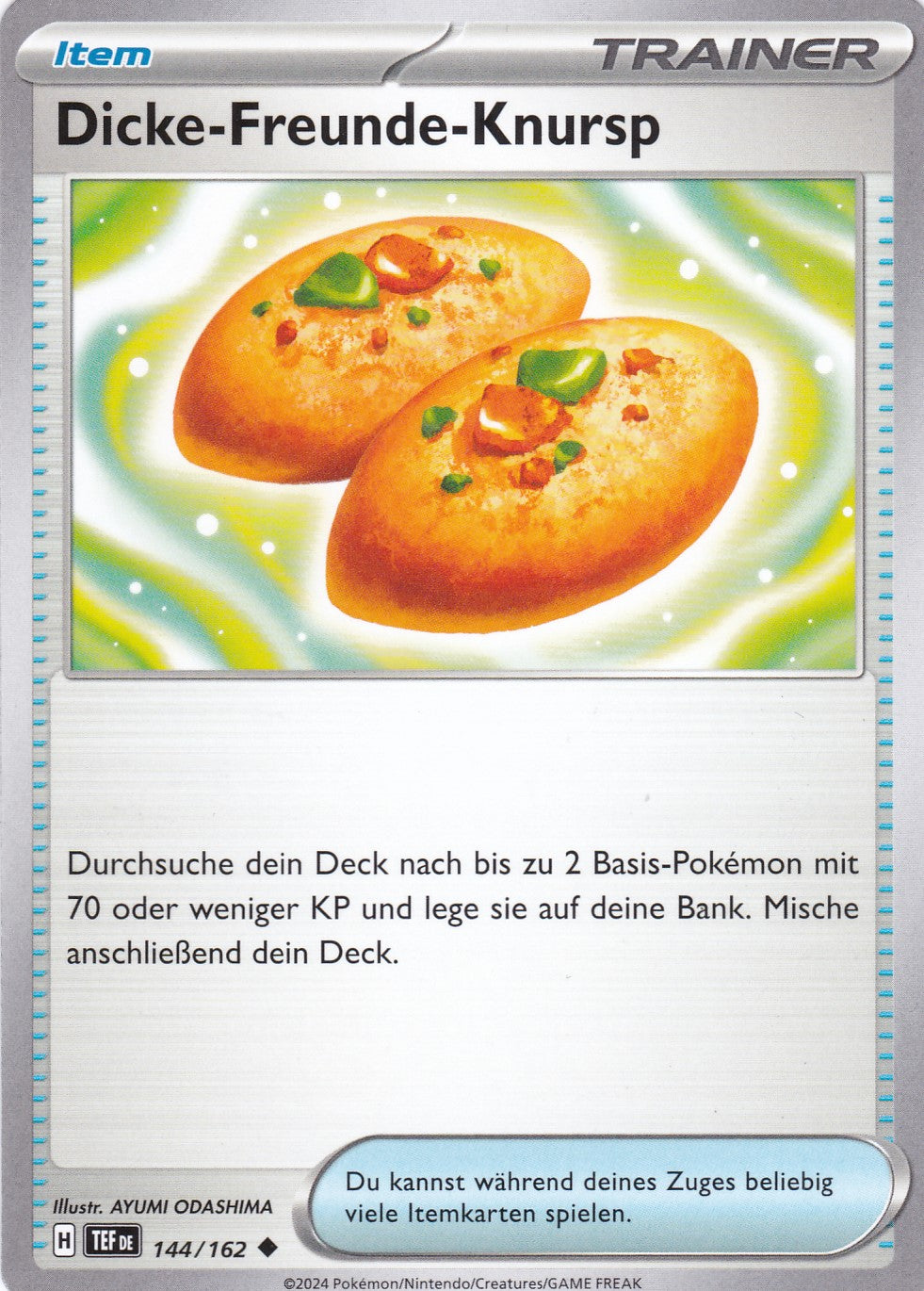 Dicke-Freunde-Knursp - 144 / 218 - Uncommon - Gewalten der Zeit - Pokemon