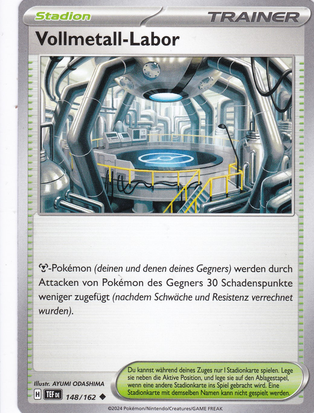 Vollmetall-Labor - 148 / 218 - Uncommon - Gewalten der Zeit - Pokemon
