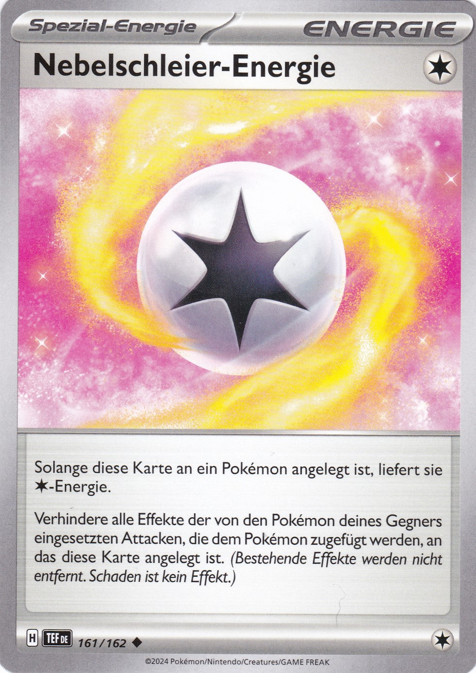 Nebelschleier-Energie - 161 / 218 - Uncommon - Gewalten der Zeit - Pokemon