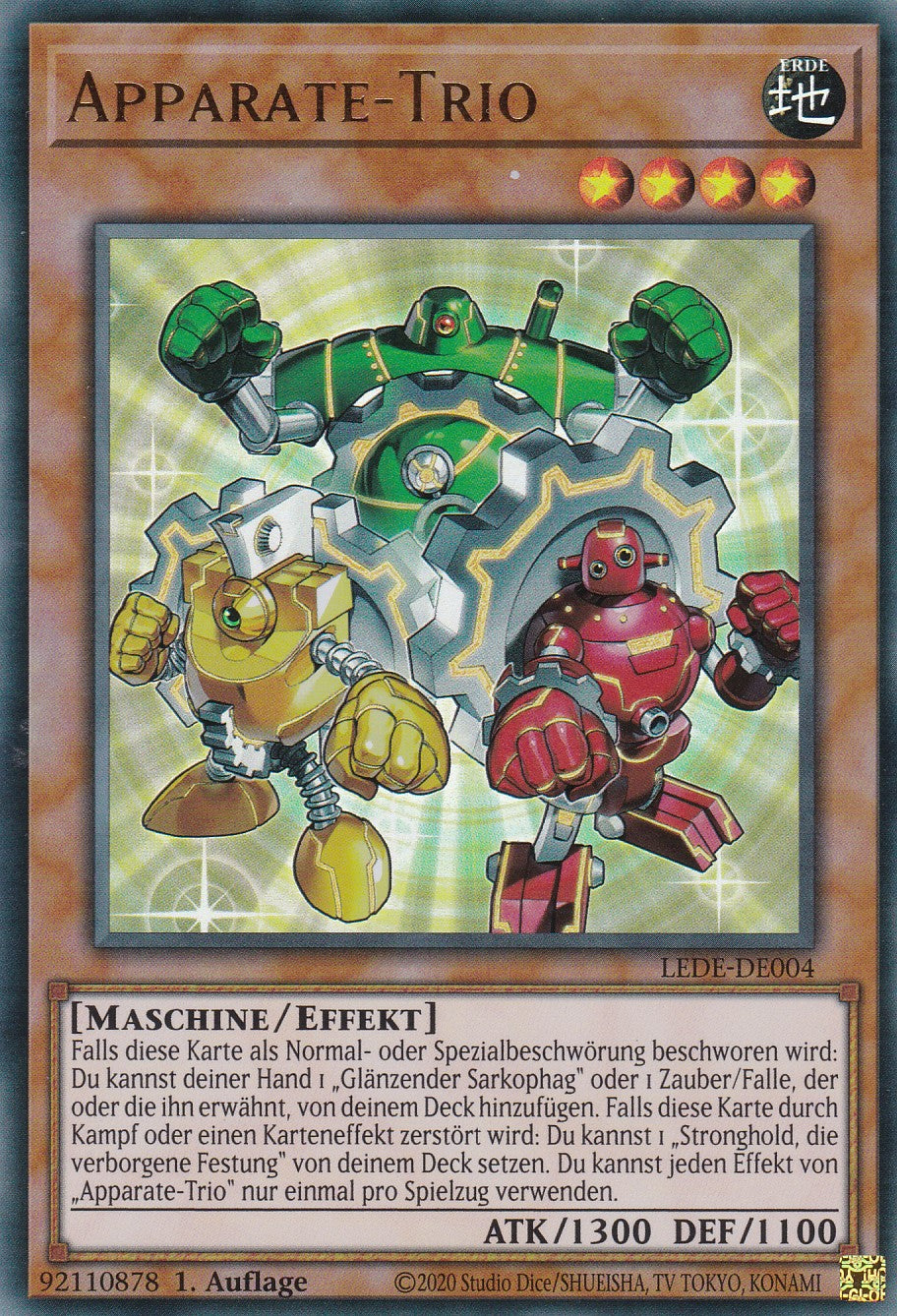 Apparate-Trio - Ultra Rare - Deutsch - 1. Auflage - LEDE-DE004 - Legacy of Destruction