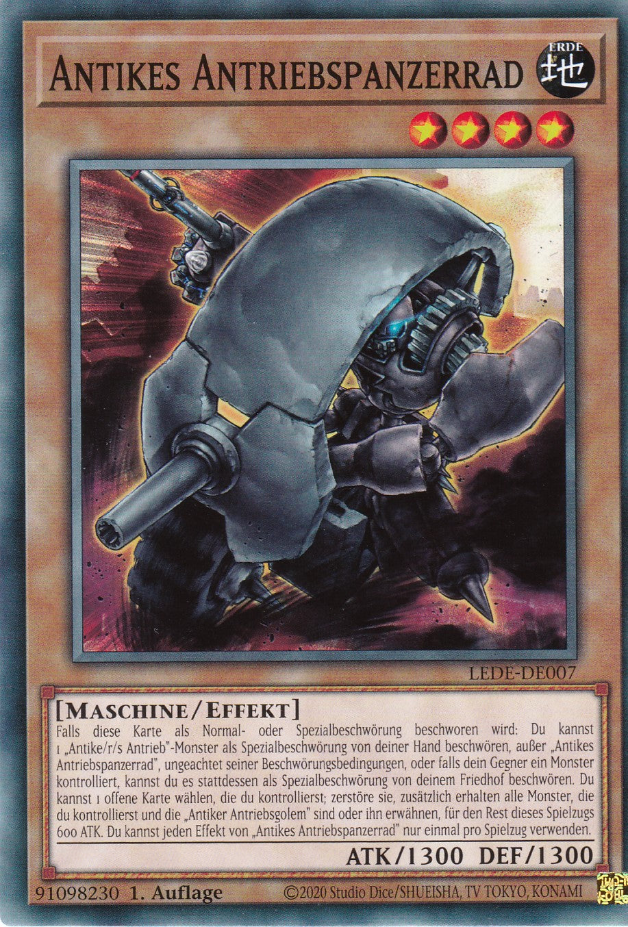 Antikes Antriebspanzerrad - Common - Deutsch - 1. Auflage - LEDE-DE007 - Legacy of Destruction