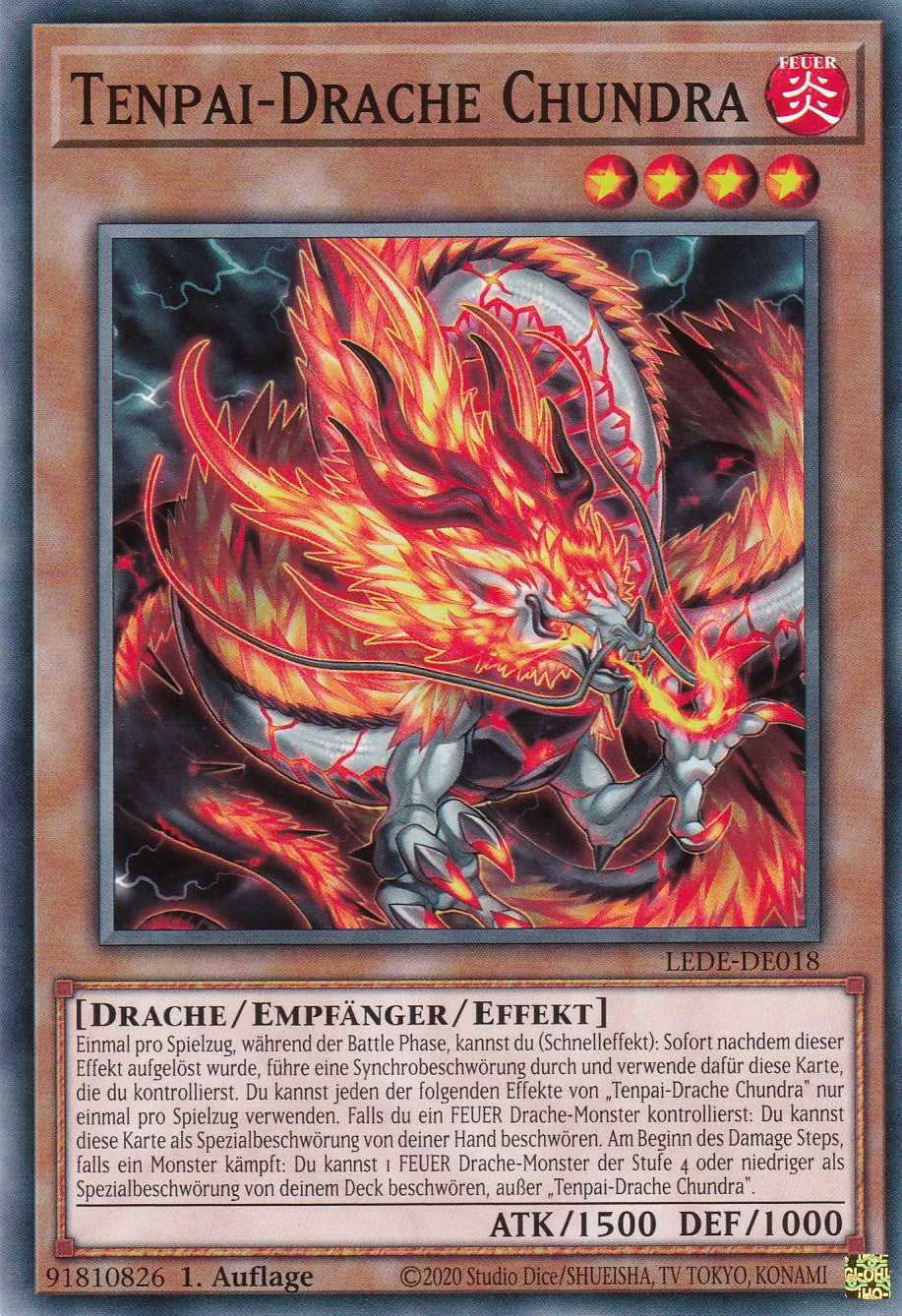 Tenpai-Drache Chundra - Common - Deutsch - 1. Auflage - LEDE-DE018 - Legacy of Destruction