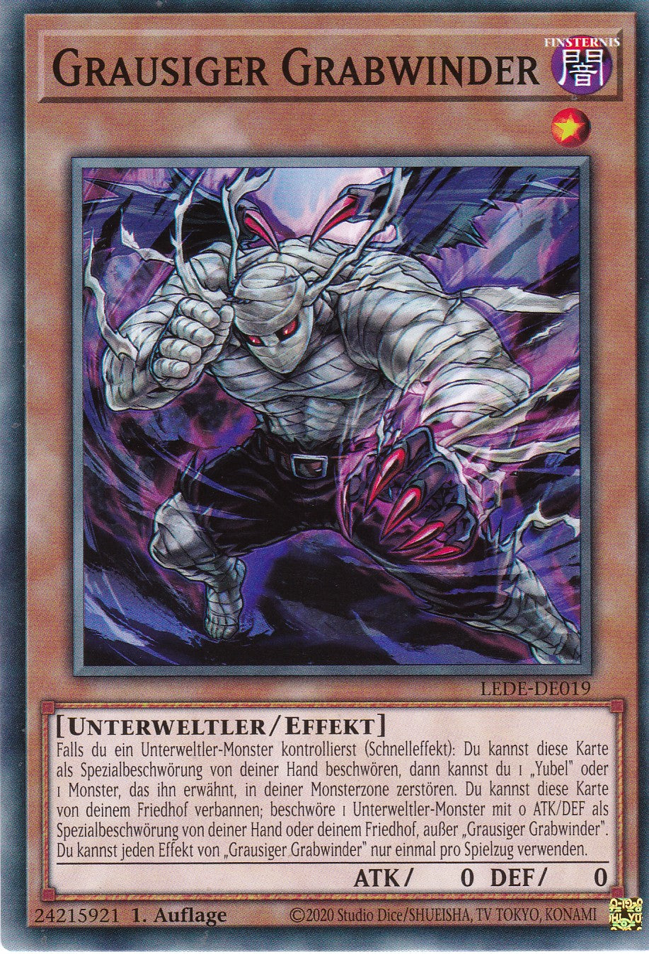 Grausiger Grabwinder - Common - Deutsch - 1. Auflage - LEDE-DE019 - Legacy of Destruction
