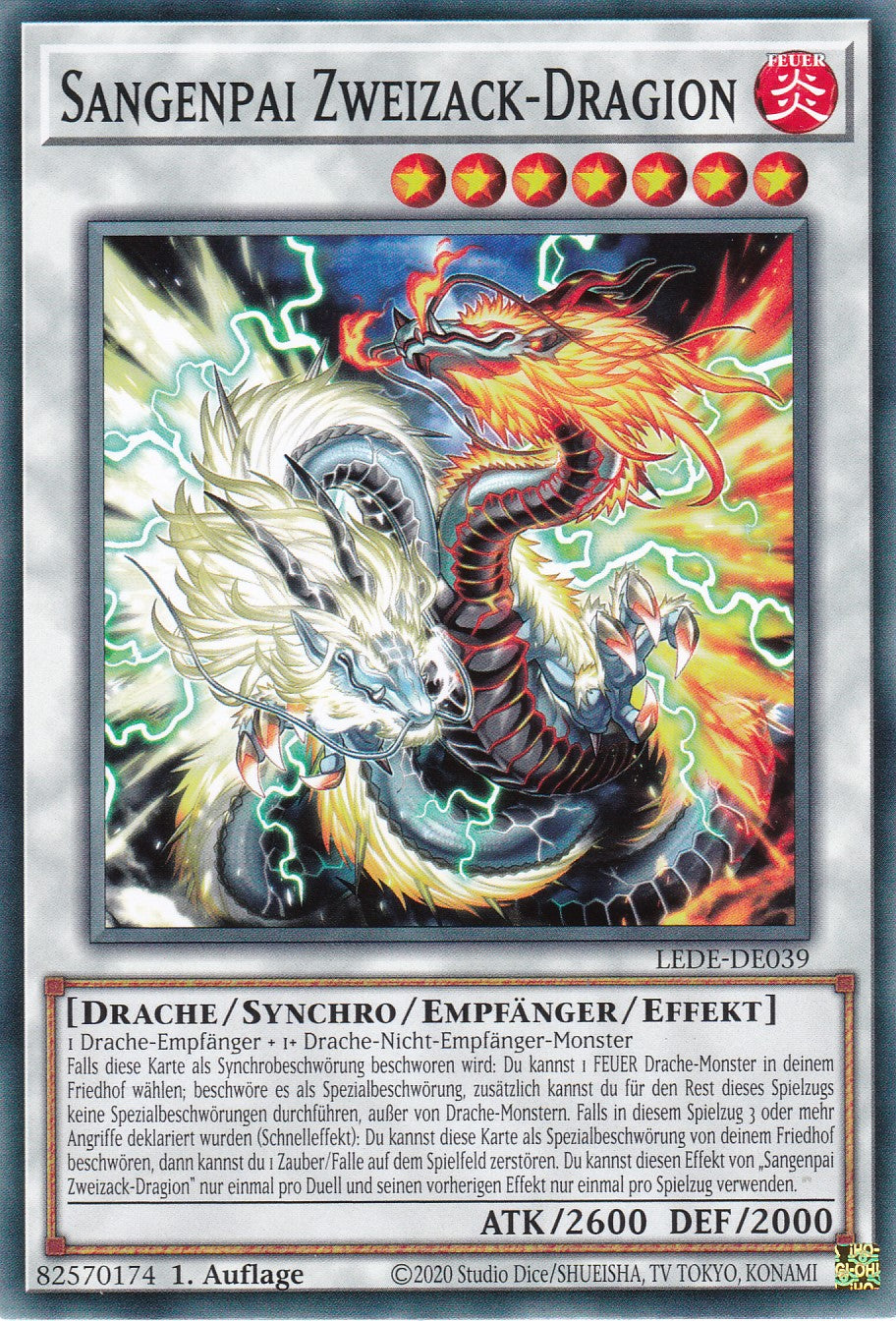 Sangenpai Zweizack-Dragion - Common - Deutsch - 1. Auflage - LEDE-DE039 - Legacy of Destruction