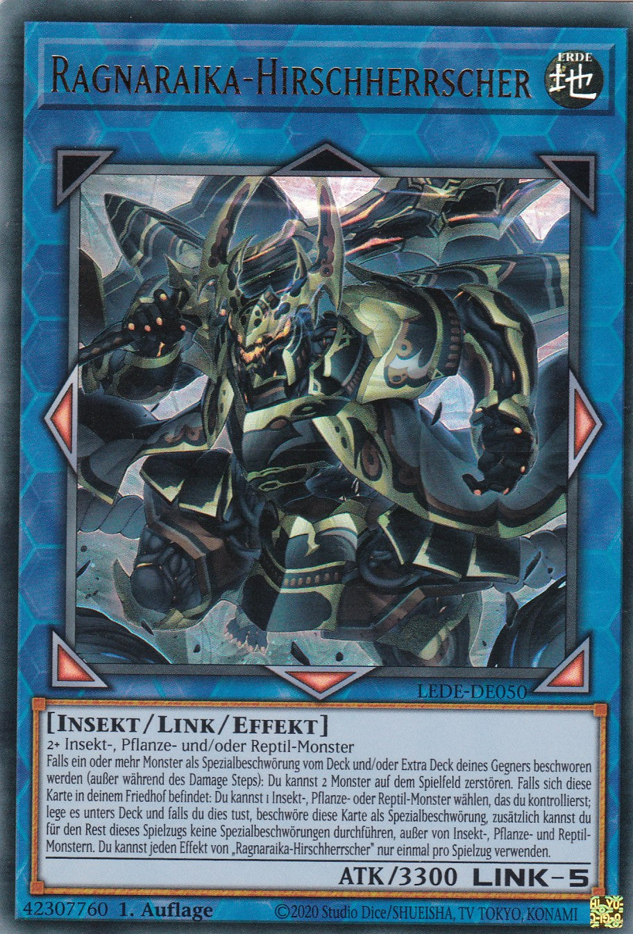 Ragnaraika-Hirschherrscher - Ultra Rare - Deutsch - 1. Auflage - LEDE-DE050 - Legacy of Destruction