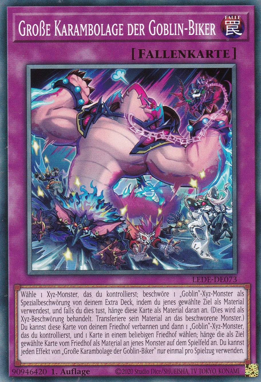 Große Karambolage der Goblin-Biker - Common - Deutsch - 1. Auflage - LEDE-DE073 - Legacy of Destruction