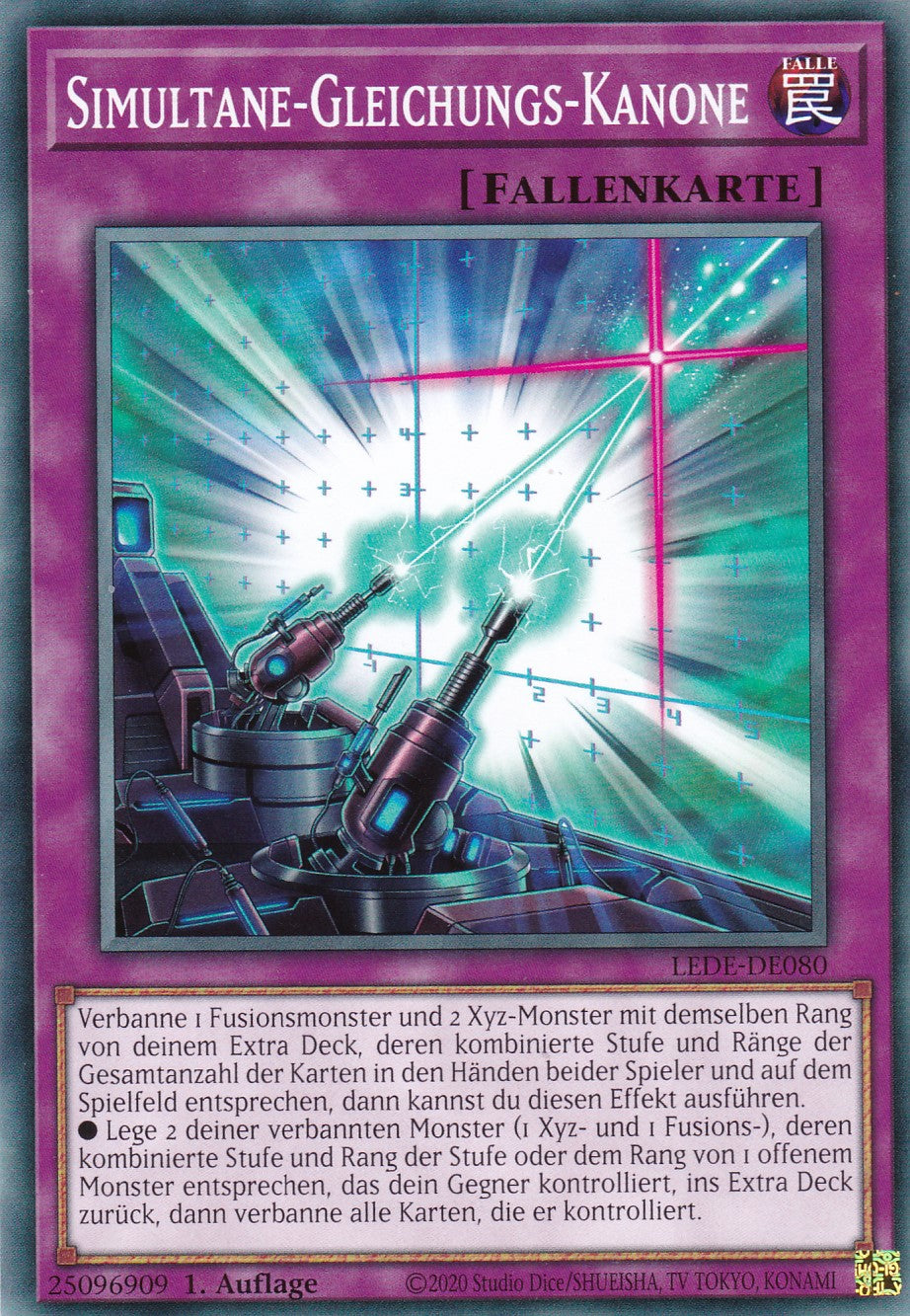 Simultane-Gleichungs-Kanone - Common - Deutsch - 1. Auflage - LEDE-DE080 - Legacy of Destruction